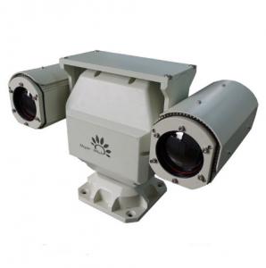  Dual Sensor PTZ Infrared Thermal Imaging Camera , Infrared Digital Camera Military Grade Manufactures