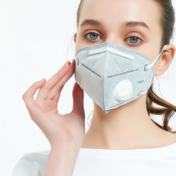 4 layers FFP Ratings Dust Masks , Disposable Earloop Face Mask Grey Color