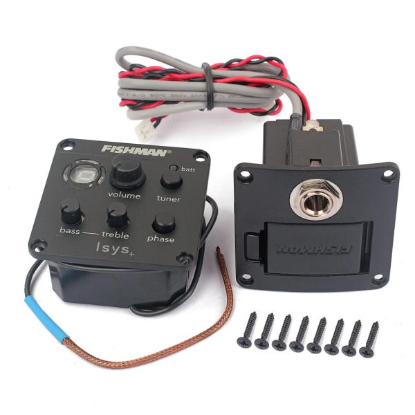 Acoustic Guitar Parts Digital Guitar Preamp Piezo ISYS+ EQ Preamp System Amplifier Adjustable Sound