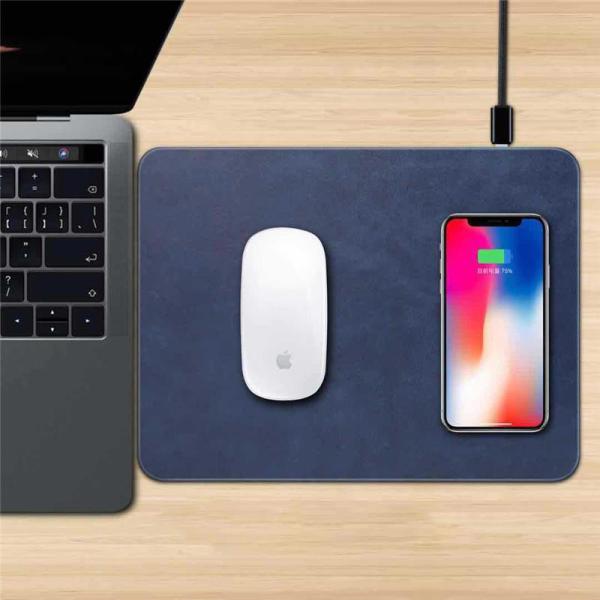 Qi Standard Mouse Pad Wireless Mobile Phone Charger For Iphone For Samsung