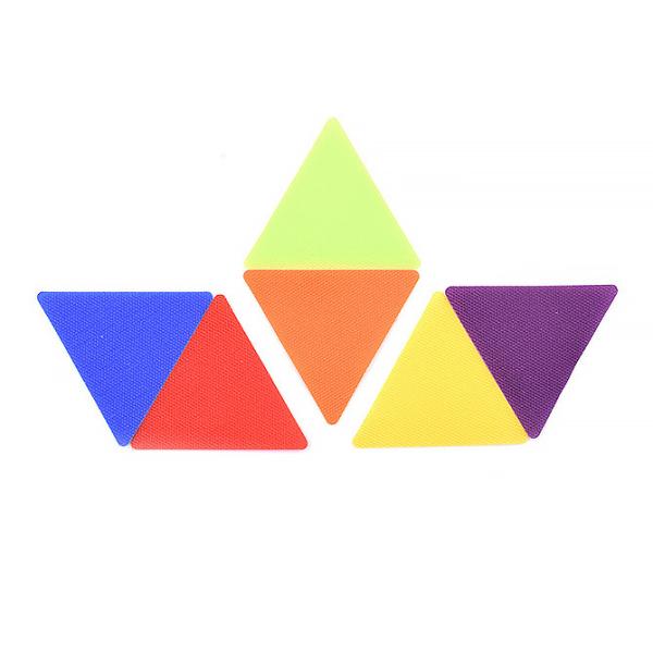 Nylon Colorful Carpet Spot Markers 180mm Self Adhesive For Educational Game
