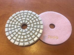  4 Inch Dry Polish Pads for Concrete Marble Granite Stone Floor Manufactures