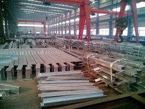China Hot Dip Galvanized Steel Structure Fabrication / Galvanized steel structure on sale