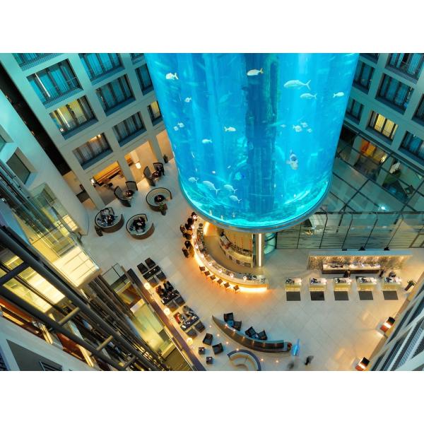 Various Shapes Fiberglass Above Ground Acrylic Swimming Pool with Moulding Processing