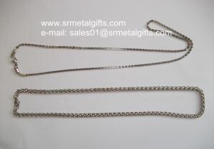 Wholesale stainless steel cable link chain necklace for women fashion Manufactures
