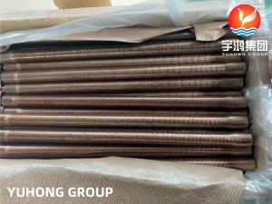  ASTM B111 C70600 O61 L Low Fin Tube  Heat Exchanger Condenser Evaporator Oil Gas Manufactures