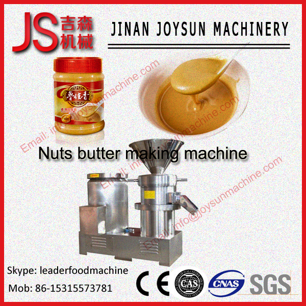 4kw Sesame Jam Peanut Butter Machine , Colloid Mill 50 - 80kg / h