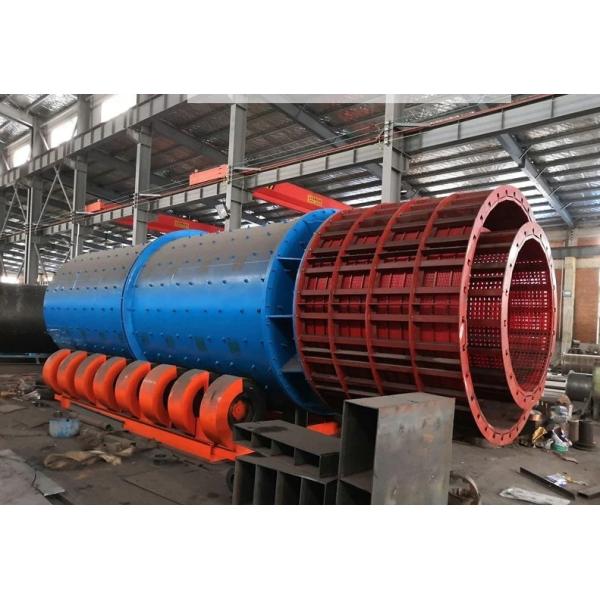 Adjustable Rotary Speed Gold Washer Scrapper For Manganese Ore Limestone