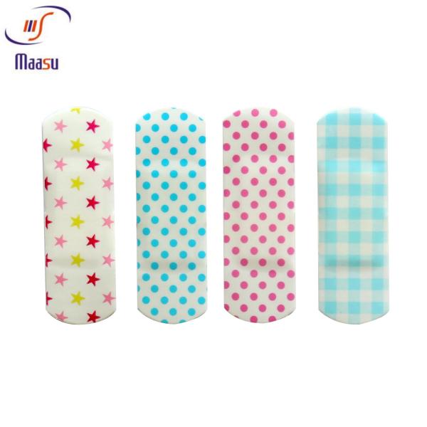 PE Waterproof Kids Adhesive Cartoon Character Band Aids