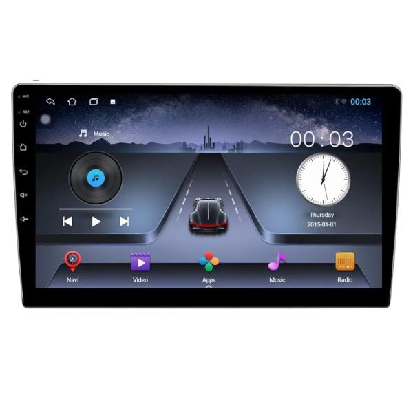 Touch Screen Display Car DVD GPS Navigation System , Double Din Car Stereo Dvd Player