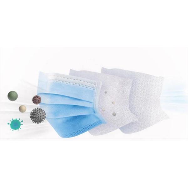 Civil Disposable 3 Layer Face Mask Skin Friendly Fiberglass Free Comfortable Wearing