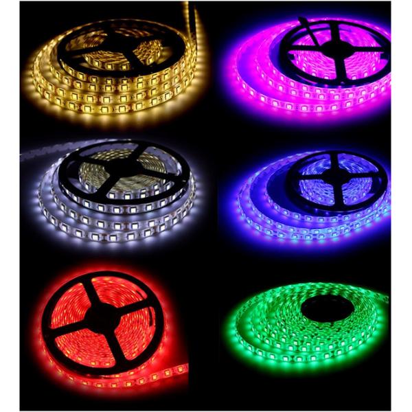 16.4ft SMD5050 Waterproof Full Spectrum Rope lights Red Blue 4:1 for Aquarium Greenhouse LED Grow Plant Light Strip