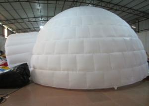  Digital Printing Trading Blow Up Dome Ten , Customized Inflatable Igloo Tent Manufactures