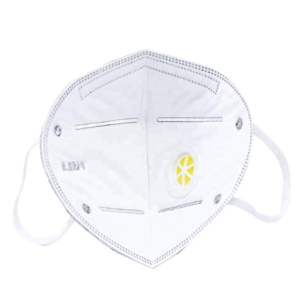 Anti Pollution Folding FFP2 Mask , Non Woven Fabric Face Mask Antibacterial