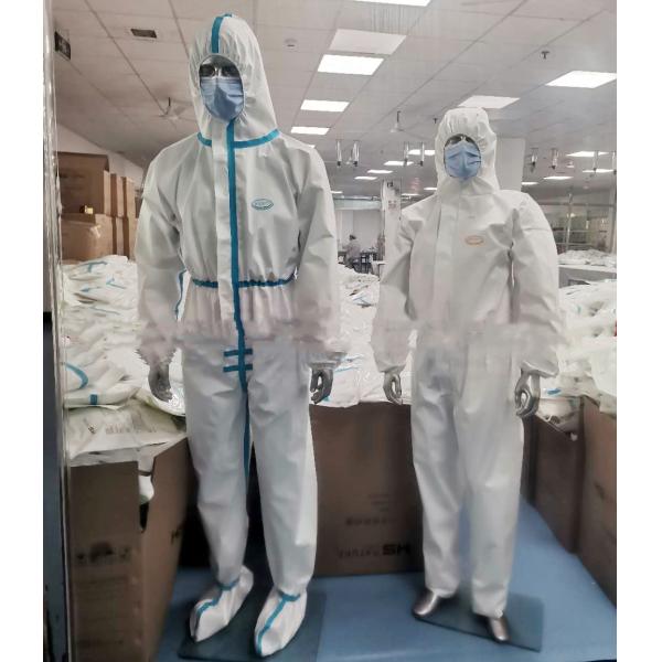 High Safety Disposable Medical Protective Suit Waterproof High Structure Strength