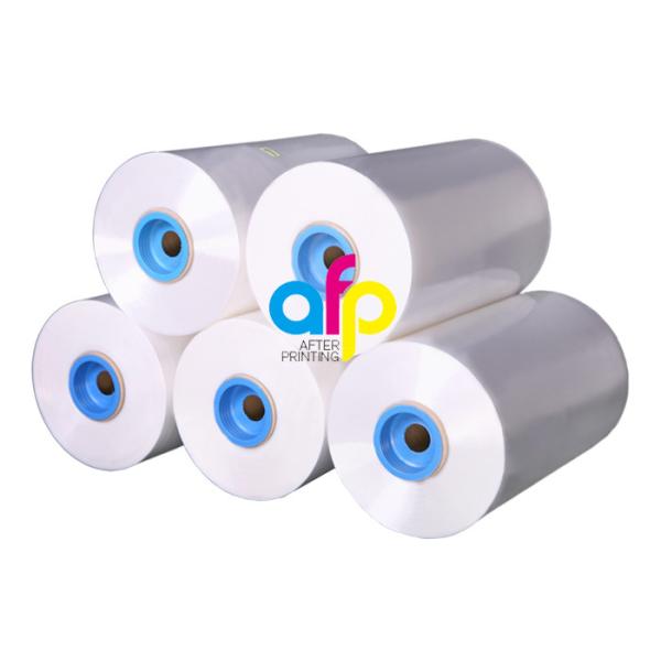 75 Gauge Clear Polyolefin Shrink Film Rolls 200mm - 1600mm Roll Widht