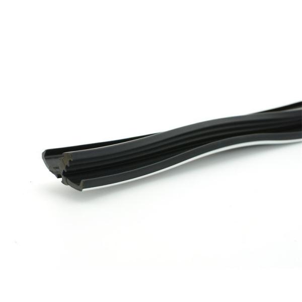 Gap Sound Insulation Door Seal Strip Black Customized Door Weather Stripping