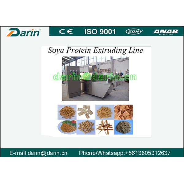 12 Month Warranty Soya Extruder Machine , soybean processing equipment