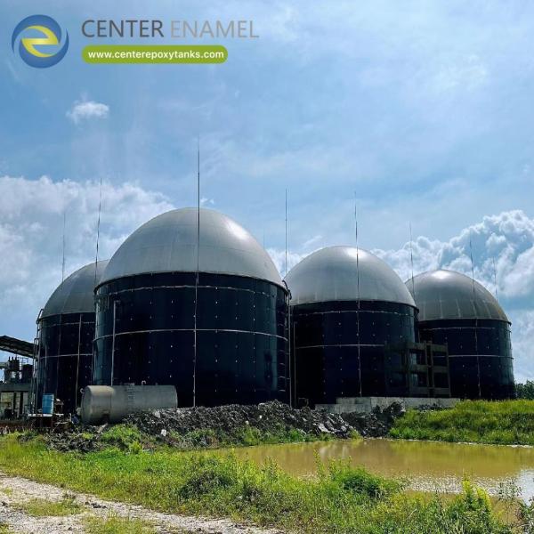 Double Membrane Roofs for Wheat Stalk Biogas Digesters: Stores biogas from agricultural biomass.