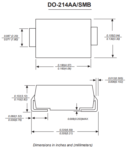 RS3A THRU RS3M Dual Channel Mosfet 250 C/10 Seconds At Terminals