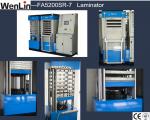 Factory produce hydraulic PVC lamination machine automatic plastic business card