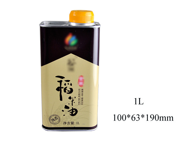 DADI Food Oil Can 1L Food Grade Extra Virgin Olive Oil Tin Can for Cooking Metal Type Tinplate