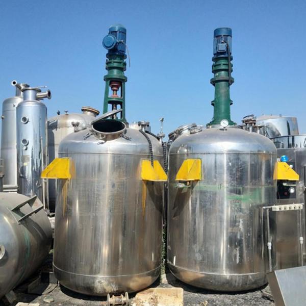 Water Cooling Stainless Steel Second Hand Reactor 380V