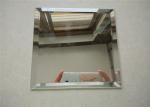 Beautiful Decorative Silver Mirror Glass Sheet Double Coated Paint Sample