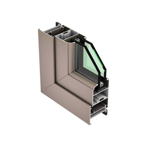 Electrophoresis Aluminium Window Frame Profiles , Aluminum Window Frame Channel