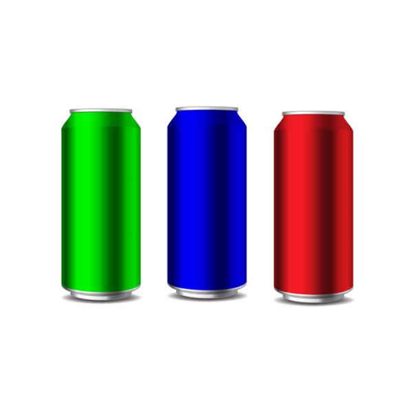 Blank alumium Cans with label customize with high temperature cans12oz