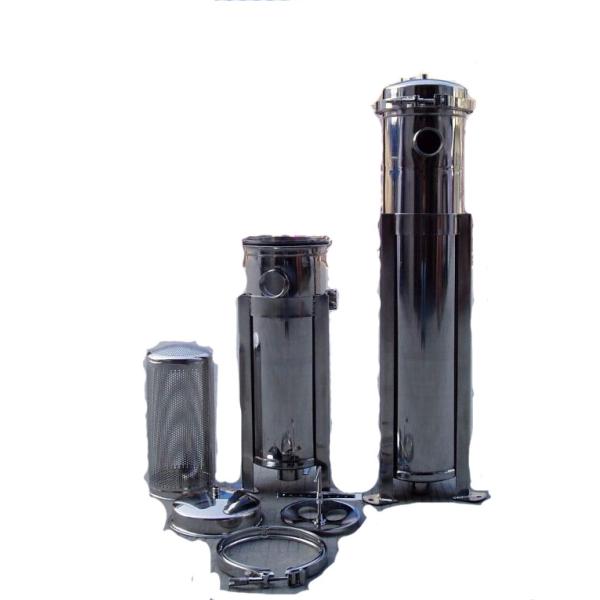 Stainless Steel Bag Filter Cartridge Housing For Whole House Water Purification