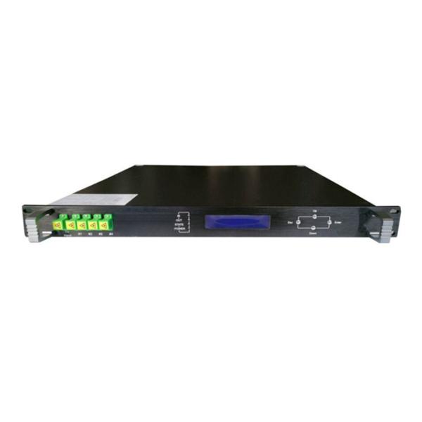 1550nm High power Optical Amplifier 4 Port 19dBm EDFA without WDM easy to Simple operation, high cost performance