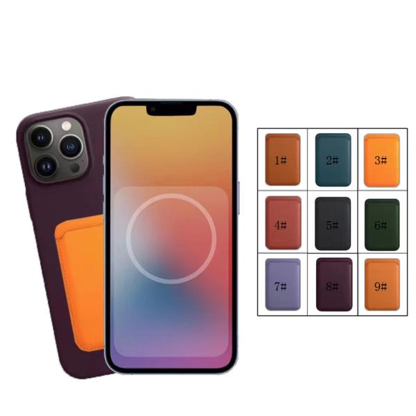 50 Pcs/Lot Magsa Feing Calling Card Holder Magnetic Wallet Premium Leather Wallet