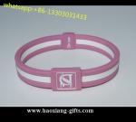 cheapest custom thin silicone bracelets in neon color and glow in the dark