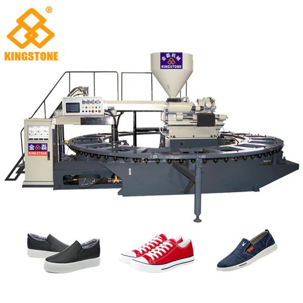 20 Stations Servo System PVC Shoes Making Machine For Sport Shoes Lasure Shoes