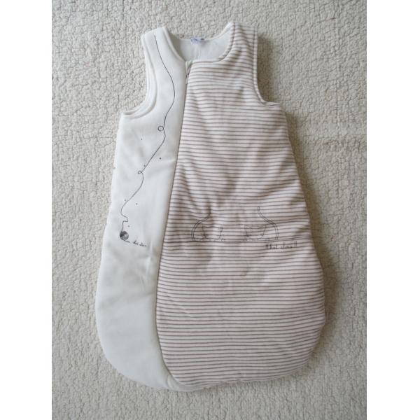 Zipper Opening Baby Padded Sleeping Bag Polyester Cotton