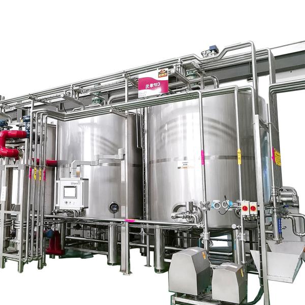 Cleaning Liquids Transfer Milk Tanker RO CIP Cleaning System