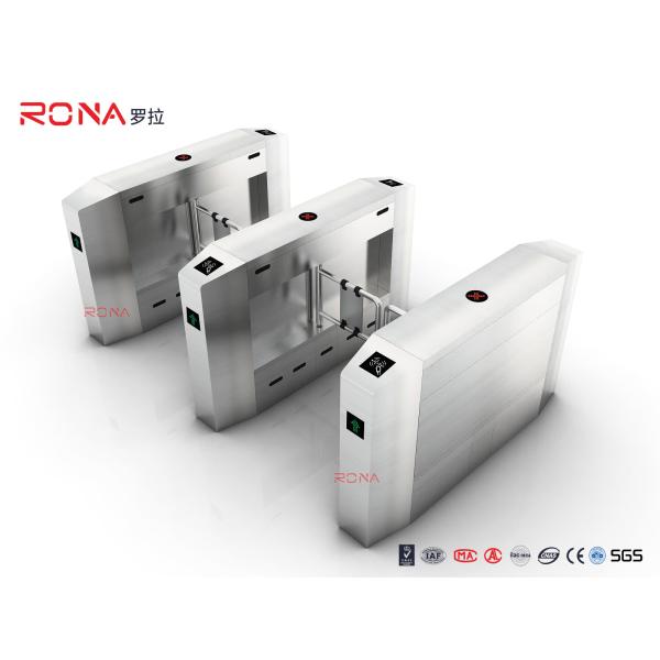 1200mm*235mm*10mm Sliding Barrier Gate Turnstile Acrylic Arms Durable