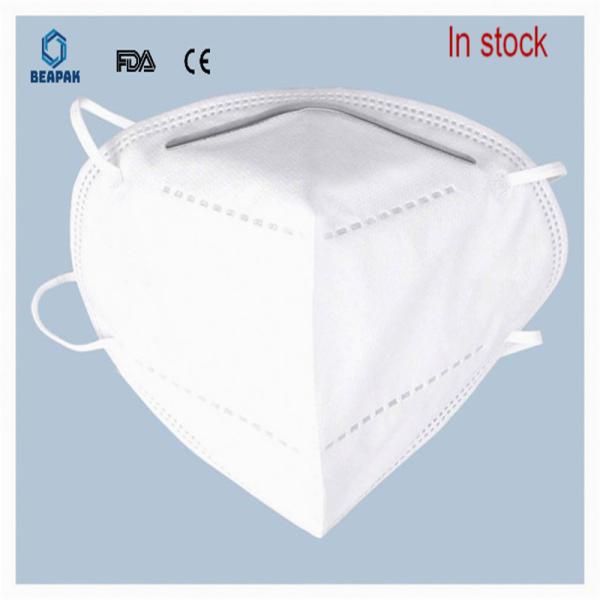 Antibacterial KN95 Medical Mask 3d Design For Personal Respiratory Protection