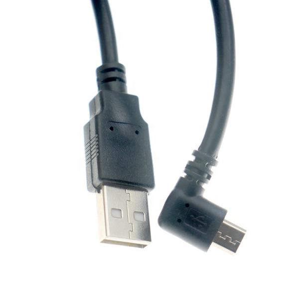 Left Right Up Down Angle 1M 2M 3M 5M Data Charging 90 Degree Micro to USB Cable