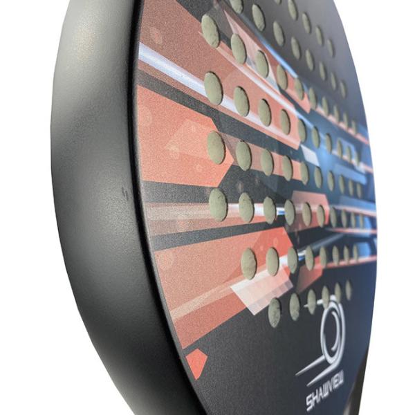 Light Weight Beach Tennis Racket Carbon Texture Racquet Pelota De Padel