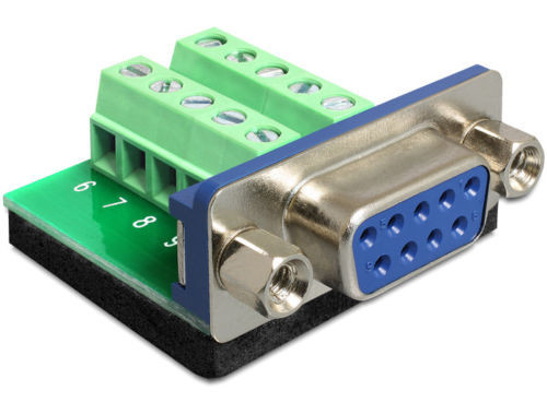 Terminal block Adapter DB9 Male / Female terminal block adapter pitch 3.81mm by customer