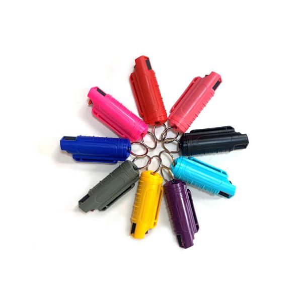 Mini 20ml OEM Key Chain Pepper Spray For Female Self Defense