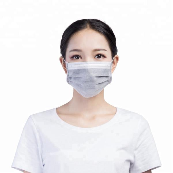 Anti Pollen Activated Carbon Dust Mask High Efficiency Filter Eco Friendly