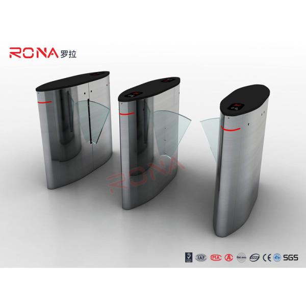 Security Flap Barrier Gate Office Building Turnstile Barrier Gate Automatic Half Height Turnstile