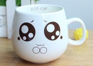  New Product Cute Cartoon Design Pattern New Bone China Ceramic Coffee Mug Manufactures