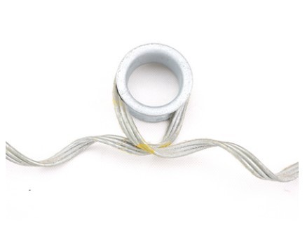 Aluminum Clad Preformed Guy Grips O Rings For ADSS/OPGW