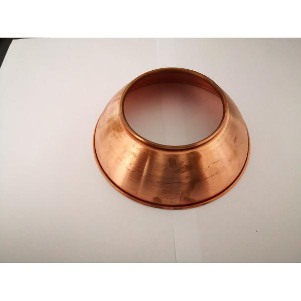 OEM ODM Circular Chrome Plated Metal Spinning Parts