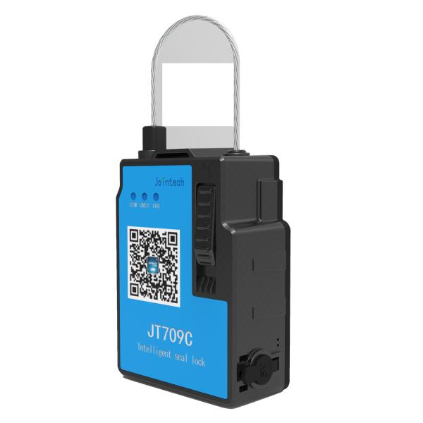 DC2.0 Connector BLE GPRS GPS Seal Lock 4G CAT1 Mobile Phone Lock