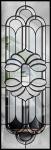 Refracted Light Translucent Stained Glass Window Panels Temperature Control